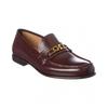 Ferragamo Mathias Leather Loafer Purple