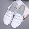 Spring Women Flats Ladies Slip On Ballet Flats Female Loafers Leather Shoes Women Casual Boat Shoes White Black Sneakers WSH3573