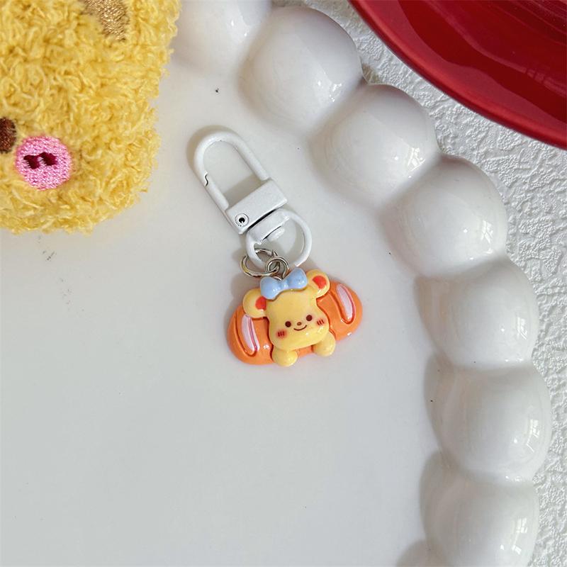 1Pc Cartoon Keychain Harz Anhänger Tasche Zubehör Paar Nette Kinder Spielzeug Geburtstag Geschenk Für Mädchen