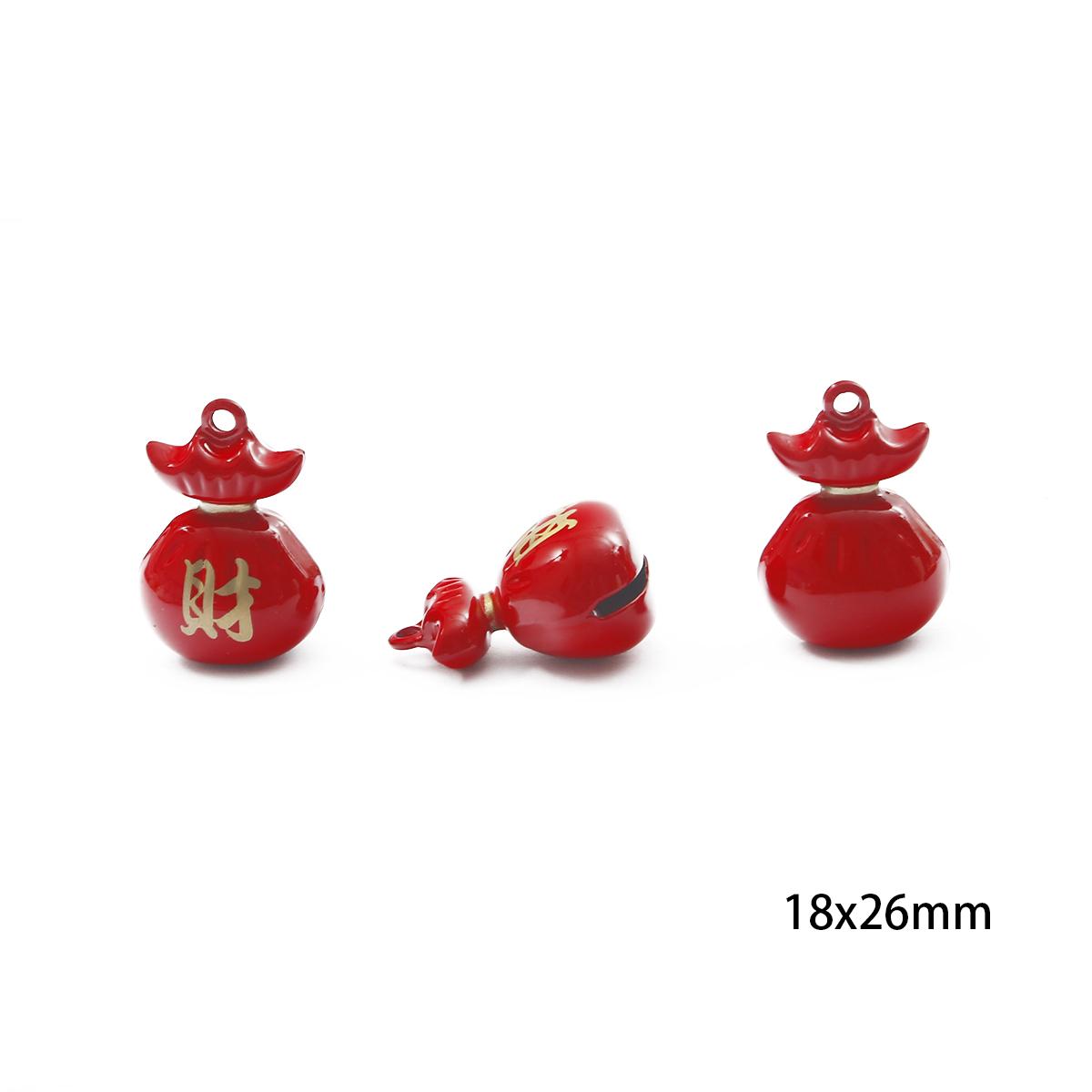 

Медный мешочек для благословения, колокольчик для DIY, ожерелье, браслет, серьги, изготовление ювелирных изделий, аксессуары для рукоделия