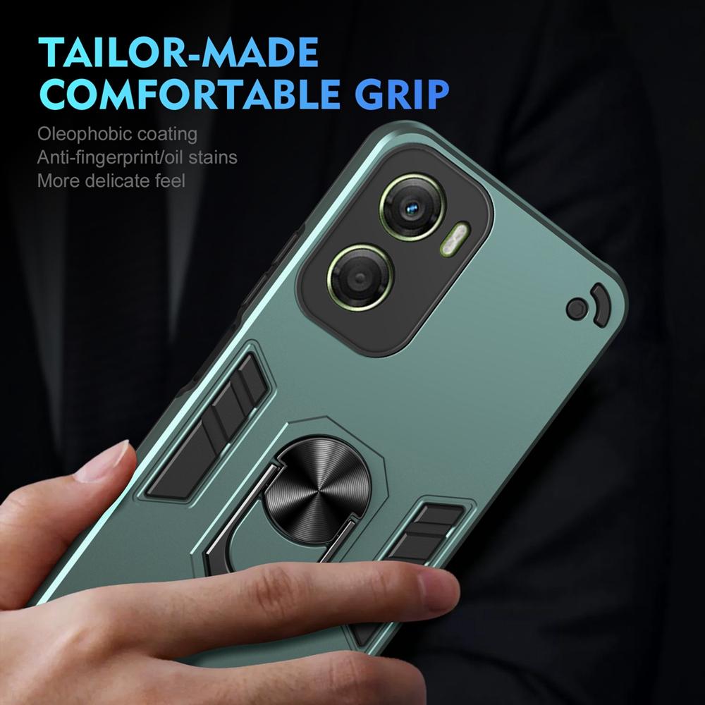 For Motorola Moto G06 4G Case Magnetic Ring Holder Shockproof Armor Cases For Moto G06 G 06 MotoG06 Lens Protect Cover