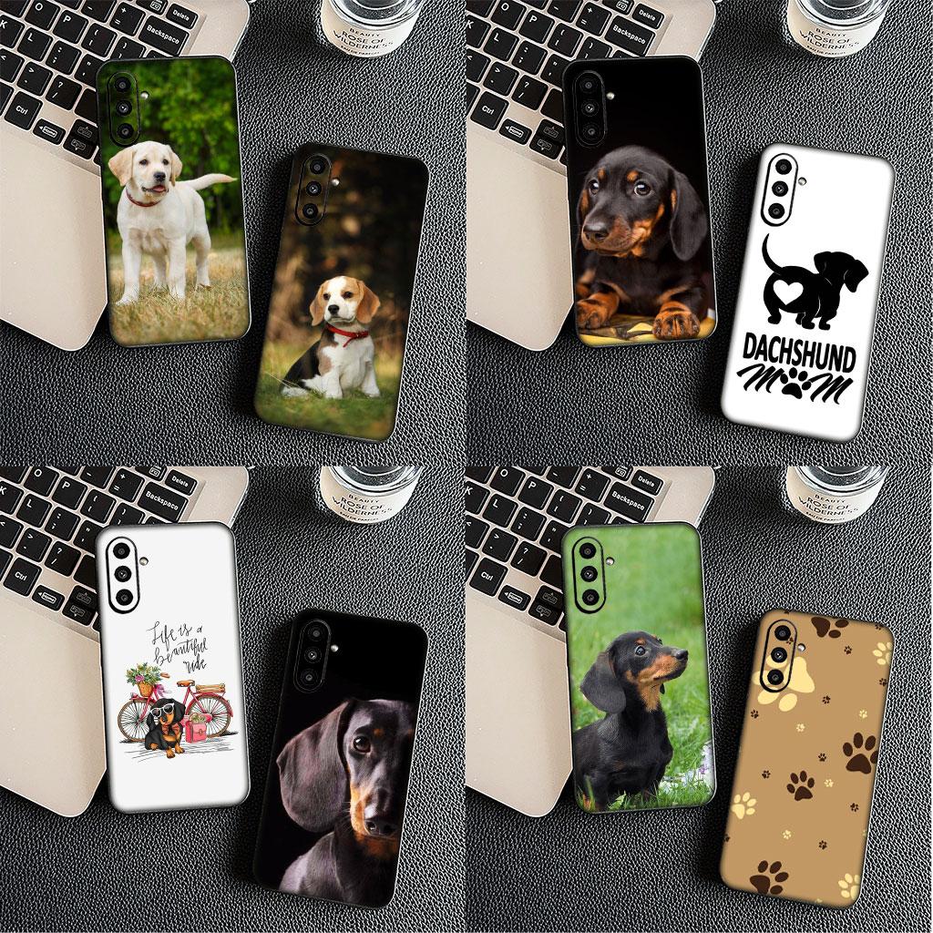Dachshund Dog Casing Phone Cover for Motorola Moto Edge 50 One 30 Fusion 40 neo Ultra Pro 20 Lite G85 G84 E15 E14 Case