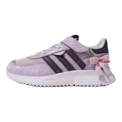 Originals Retropy F2 CF EL C Comfortable Versatile Low-Top Casual Shoes Kids Sneaker Purple KJ7598