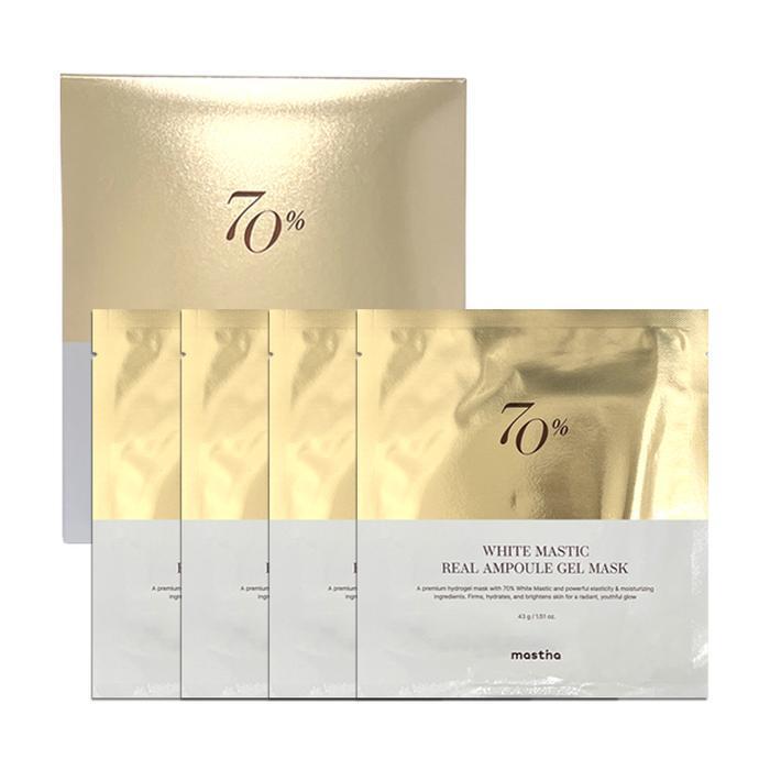 Mastina Gel Mask Pack White Mastic Real Gel Mask 1 Box (42236557) 1 box