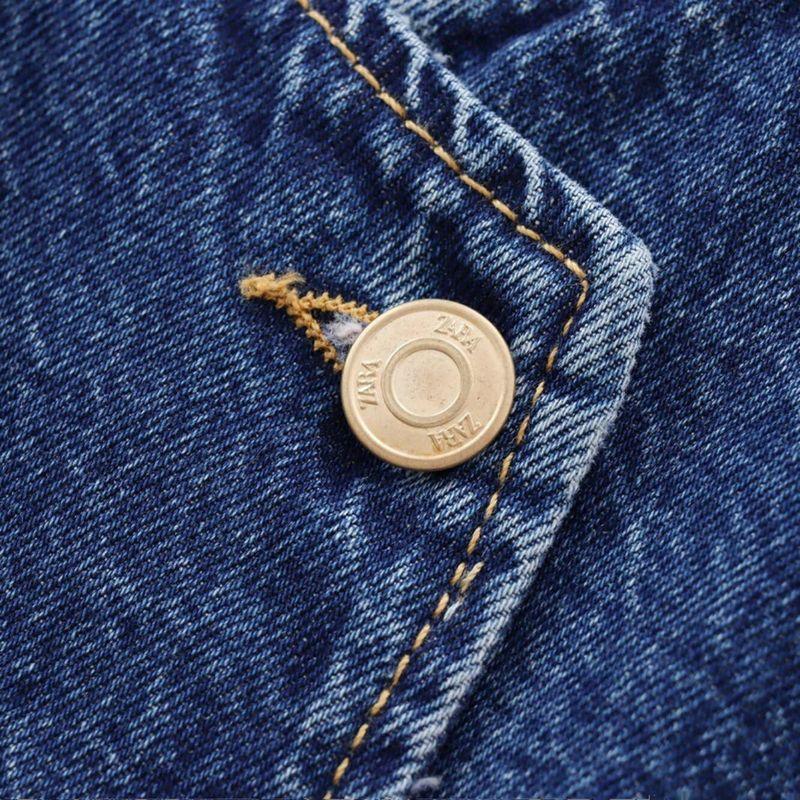 Kaslead New Arrival Women's Clothing Fashion Style Fashion All-Match Minimalist Denim Waistcoat Vest 6147161