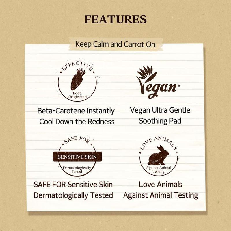 SKINFOOD - Carrot Carotene Calming Water Pad