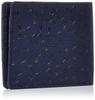billfold navy deerskin with black lacquer and dragonfly pattern [Indenya] Bi-fold wallet, J, 2006-04-008,
