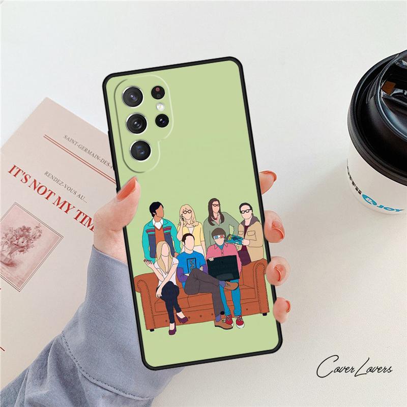 

The Big Bang Theory phone case For Samsung Galaxy S24 S25 S23 S22 Ultra Note 10 20 Plus S20 S21 FE Cover Note10 Pro(Plus)