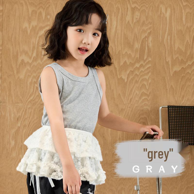 Kids' Sleeveless Cotton Vest – Boys' and Girls' Summer Pajamas & Home Wear