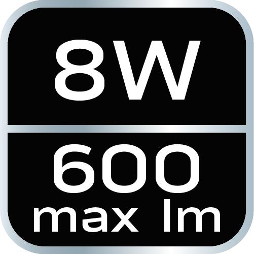 600 lm SMD rechargeable workshop lamp