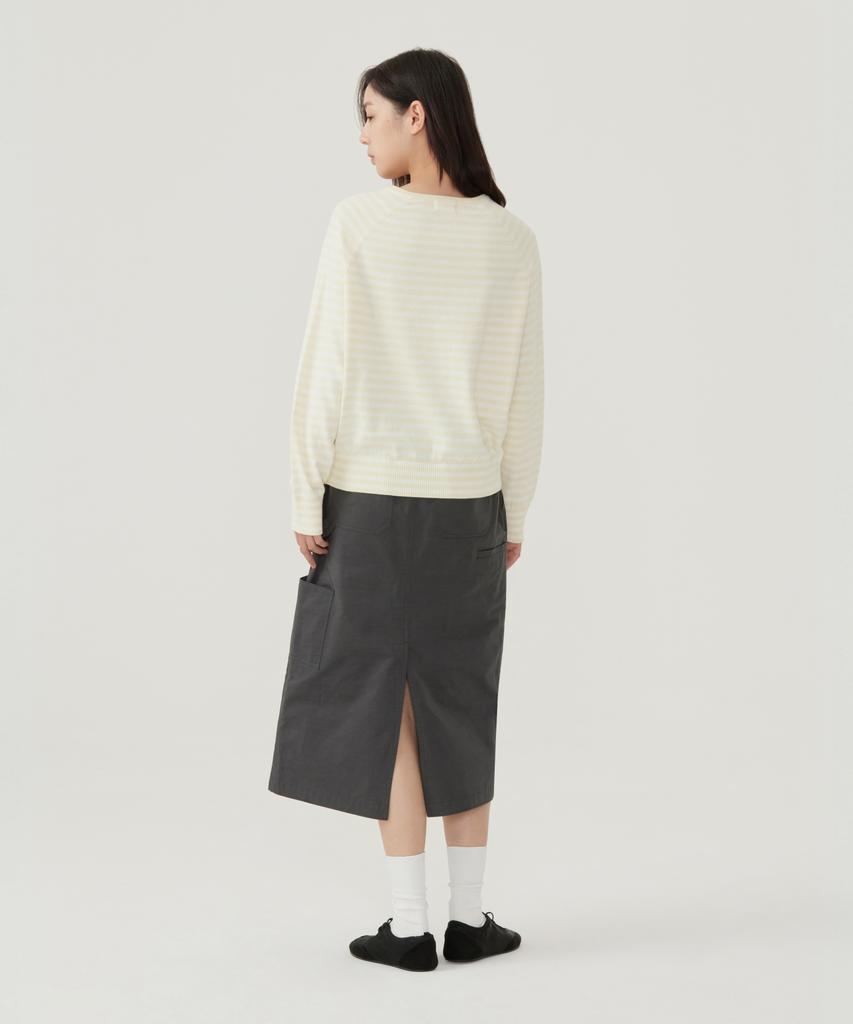 COVERNAT WOMAN Fatigue Skirt Beige