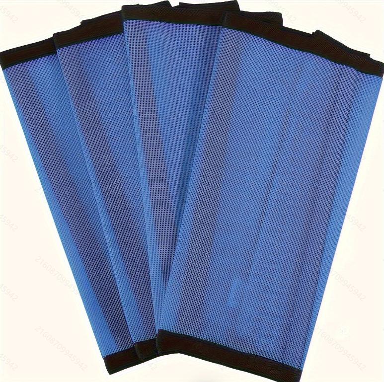 4 Pcs Professional Horse Fly Boots, Breathable Mesh Leg Wraps with Non-Slip Straps, for Pasture & Stable Protection