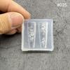 Transparent Nail Art Template with Box Silicone Template New Nailart Mold  Nail Decoration
