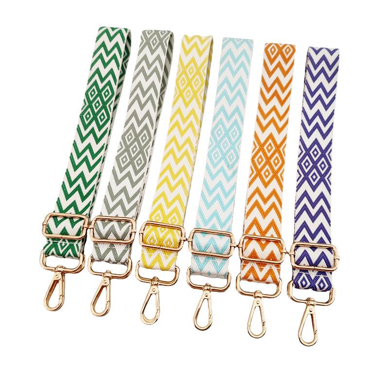 Neue Farbwelle Verstellbarer Breiter Crossbody-Gurt: Lastreduzierendes Einzelschultertaschen-Zubehör