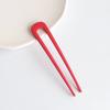 Simple U Shape Hair Clips Pins for Women Girls Hair Sticks Bride Hair Styling Accessories Sliver Gold Metal Hairpins Barrettes