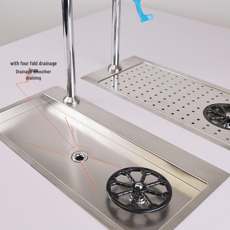 TLXT Stainless Steel Sink Cup Rinser