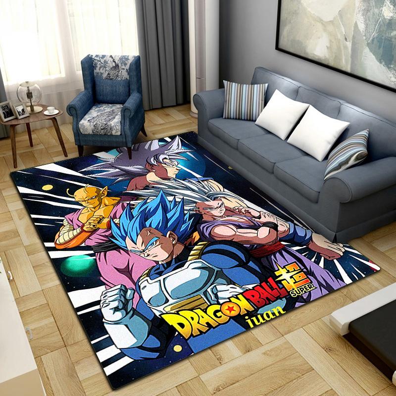 Dragon Ball Anime  Area Carpet for Living Room Bedroom Home Decor Cool Movie Mat Floor Mat -LXR13