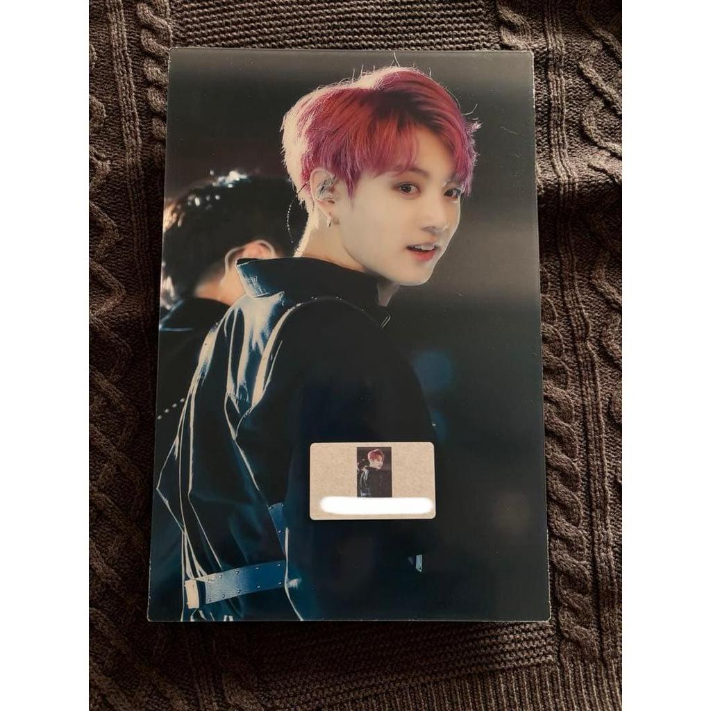 Used BTS Jungkook Picture Frame A4 Acrylic