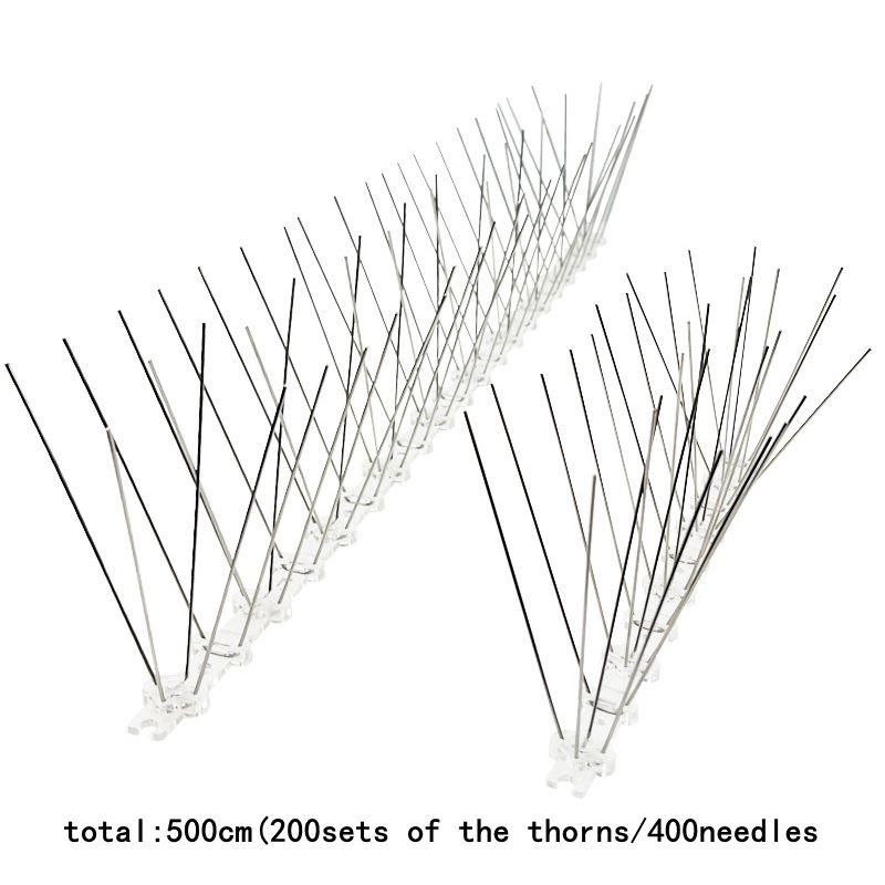 25/36/43cm Bird Repeller Spikes Outdoor Anti Pigeons Balconies Bird Anti Climb Fence Wall Spikes Garden Windowsill Birds Spikes
