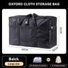 Borsa Portaoggetti Grande Capacità in Spesso Tessuto Oxford Busta per Ordinare Vestiti e Coperte Imballaggio per Trasloco Viaggio Bagaglio da Stiva Accesso