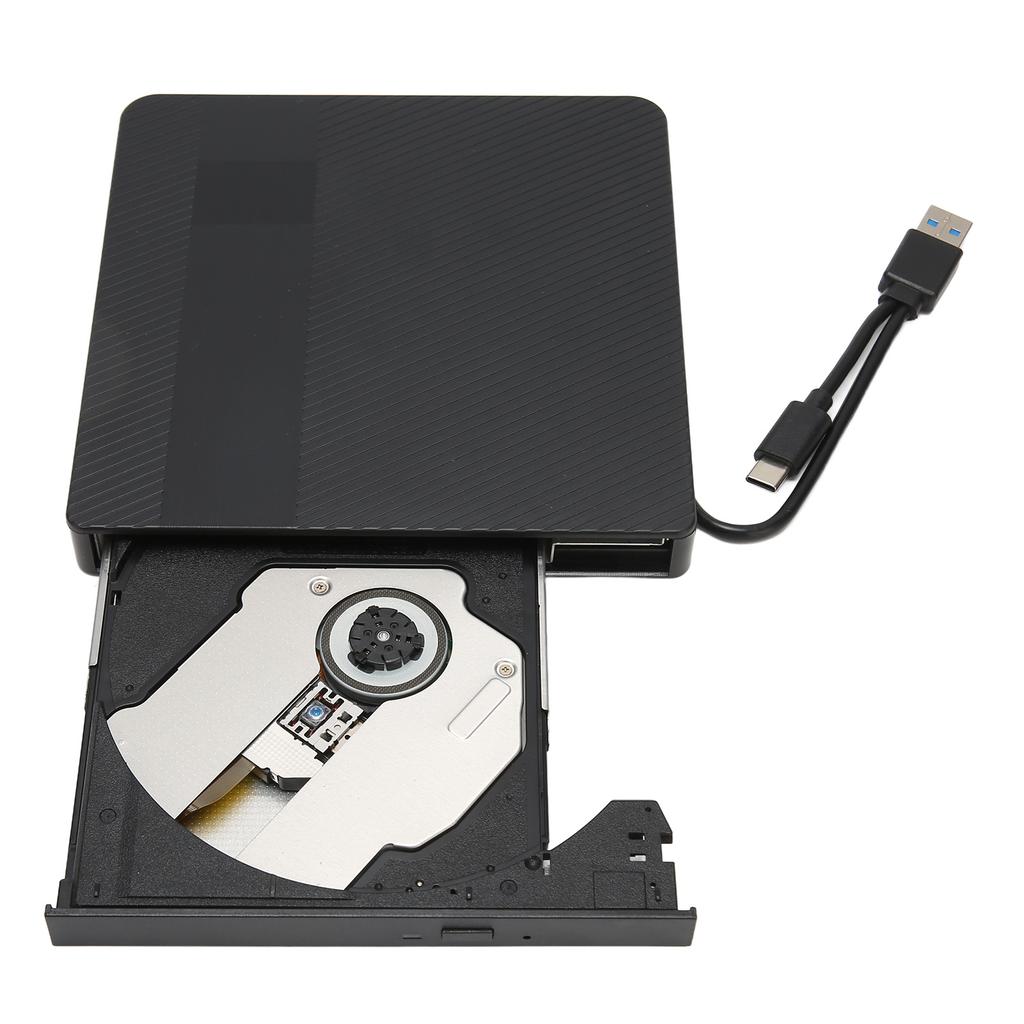 External DVD Drive USB3.0 Type C Universal CD DVD RW Burner for Linux for Windows for OS X for Desktop PC
