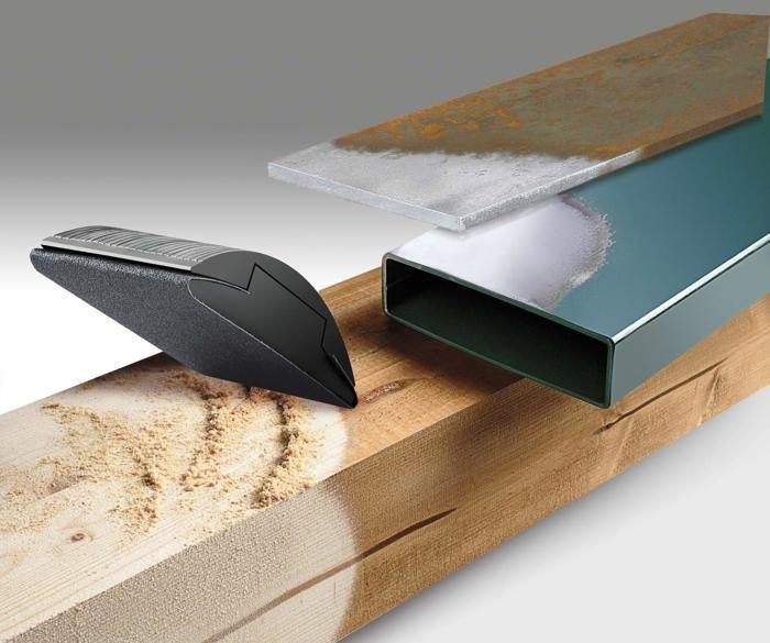 Feuille abrasive - KWB - 820410 - Grain K100 - Aluminium - 28,2x23,1 cm