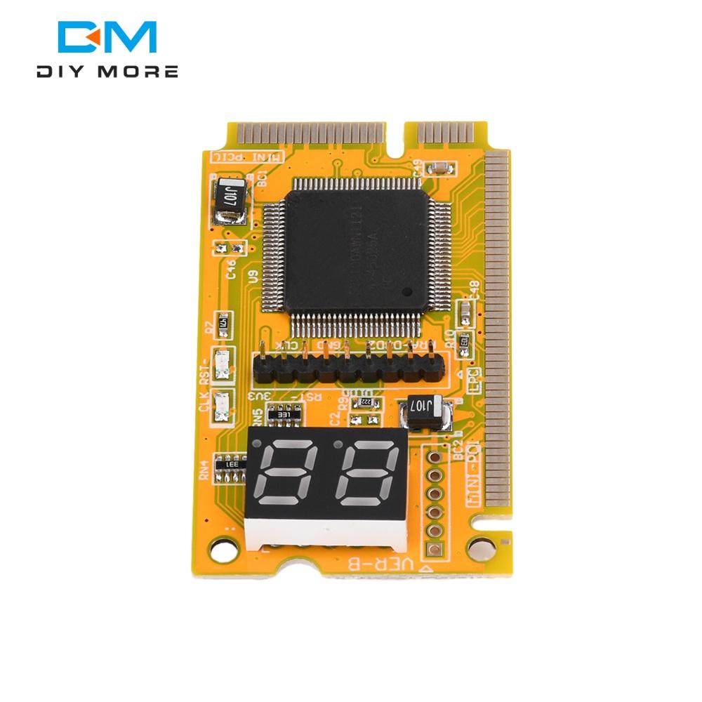 Mini PCI PCI-E Debug Card Expert Fault Diagnostic 2-Digit Laptop Computer Motherboard Post Tester PCI Express PC Analysis Card