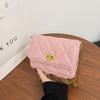 Popular small bag women's new diamond chain bag versatile messenger bag texture bag