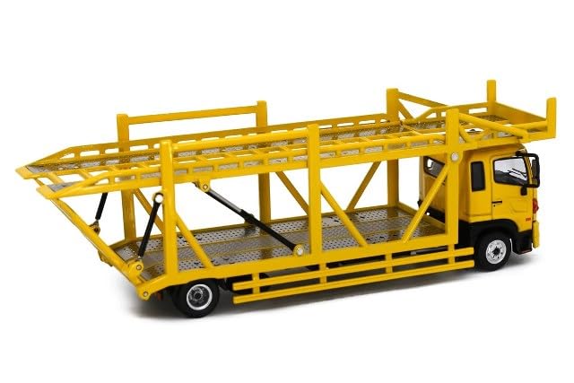 Tiny Hino 500 Hino Ranger Car Carrier 1/64 (Yellow)