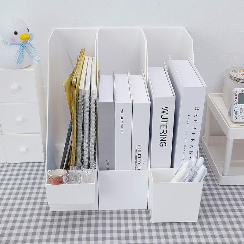Desktop Storage Box Study Bedroom Stand Table Sorting Storage Book Student Dormitory Desktop Bookshelf