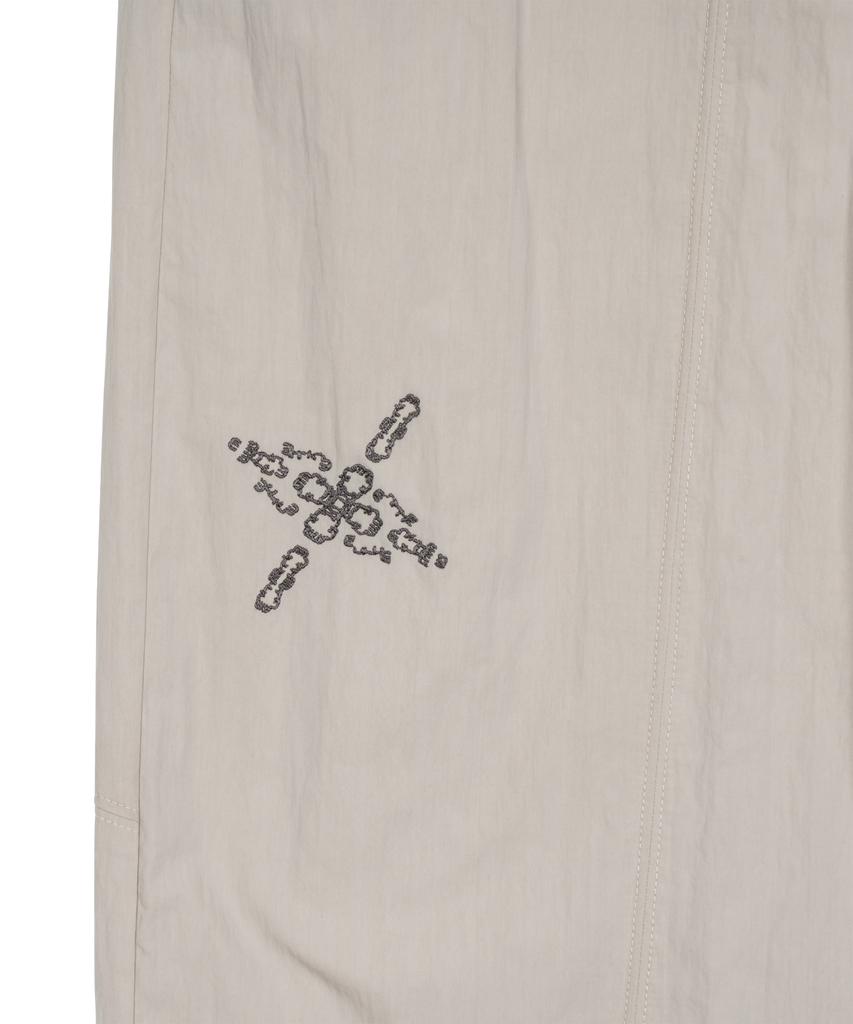 THE COLDEST MOMENT Tcm Ethnic Nylon Pants (Ivory)