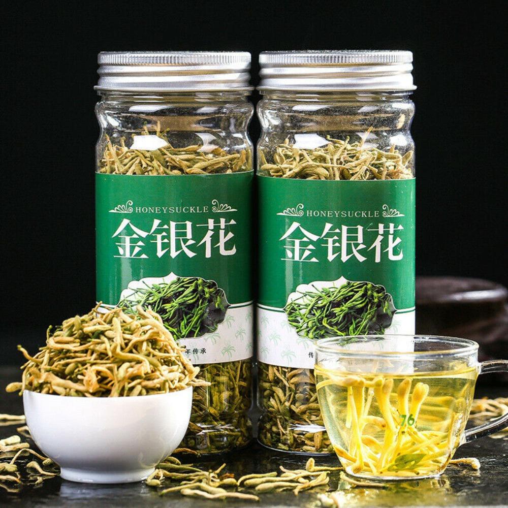 40g Natural Honeysuckle Herbal Tea Chinese Organic Flower Tea Jinyinhua