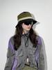 Quick drying color blocked fisherman hat new basin hat outdoor hiking sun hat women's summer sun protection hiking camping hat