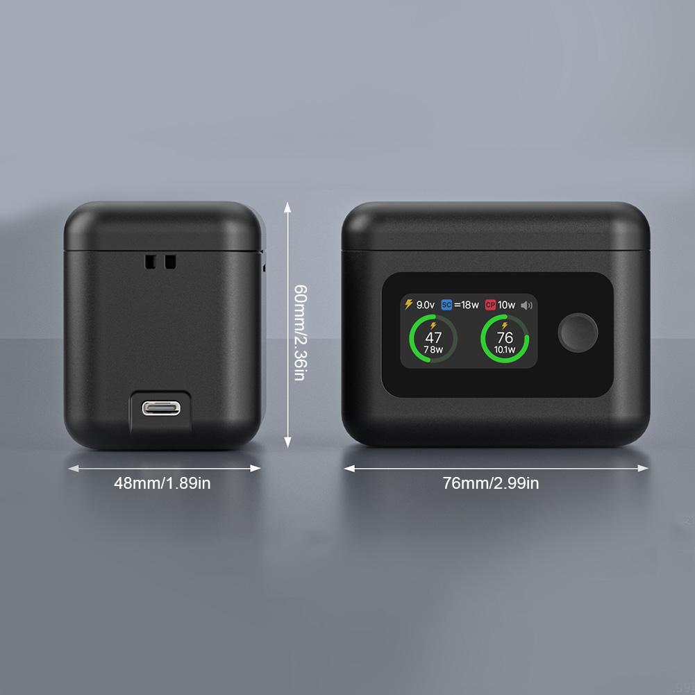 Smart Charging Box 27W Fast Charging Hub With LED Display Battery Charger For Insta 360 X5 Battery Accessories