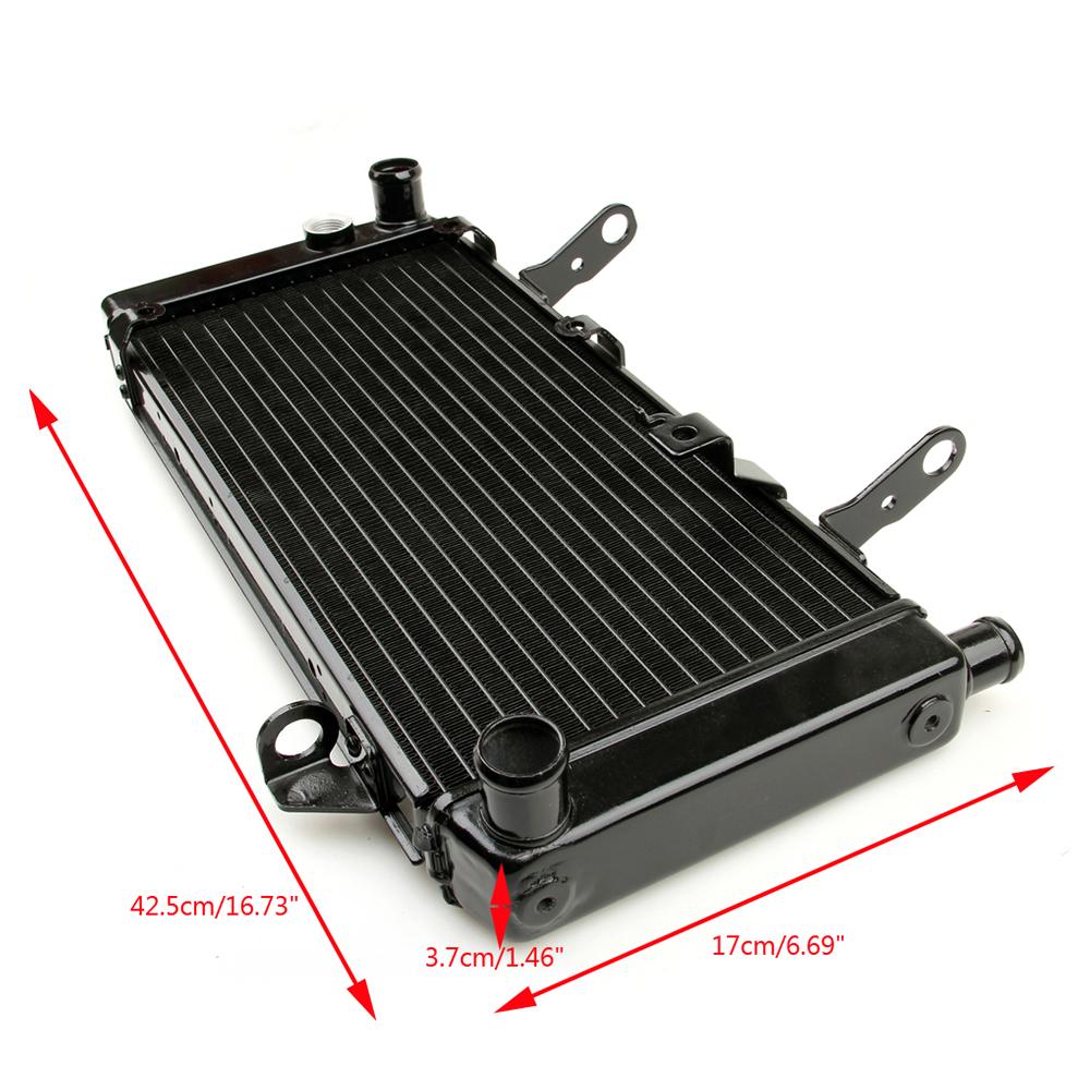 Radiator Grille Guard Cooler For Suzuki SV1000 2003-2008 Black
