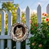 2D Plane Hanging Decorative Signs, Interior Wall or Door Decoration, Garden Decoration, Squirrel Pattern, Interesting Gifts for Family and Friends