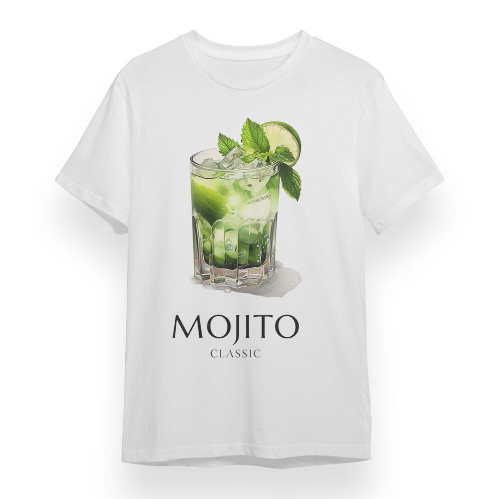 

Women s Plus Size T-shirt With Tropical Cocktail Graphic Unisex White Cotton Tee M