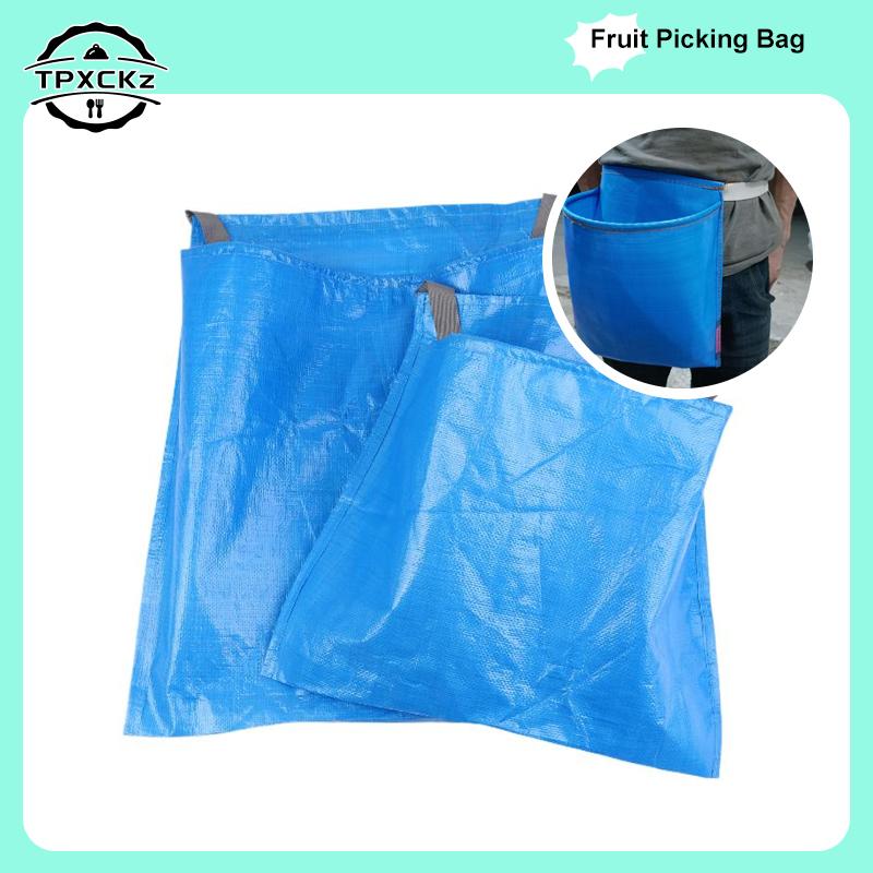 Fruit Picking Bag Vegetable Harvest Garden Fruit Picking Waist Tool Storage Hanging Collecting Pouch Waist Pack Outdoor Case Bag 40x40x20cm