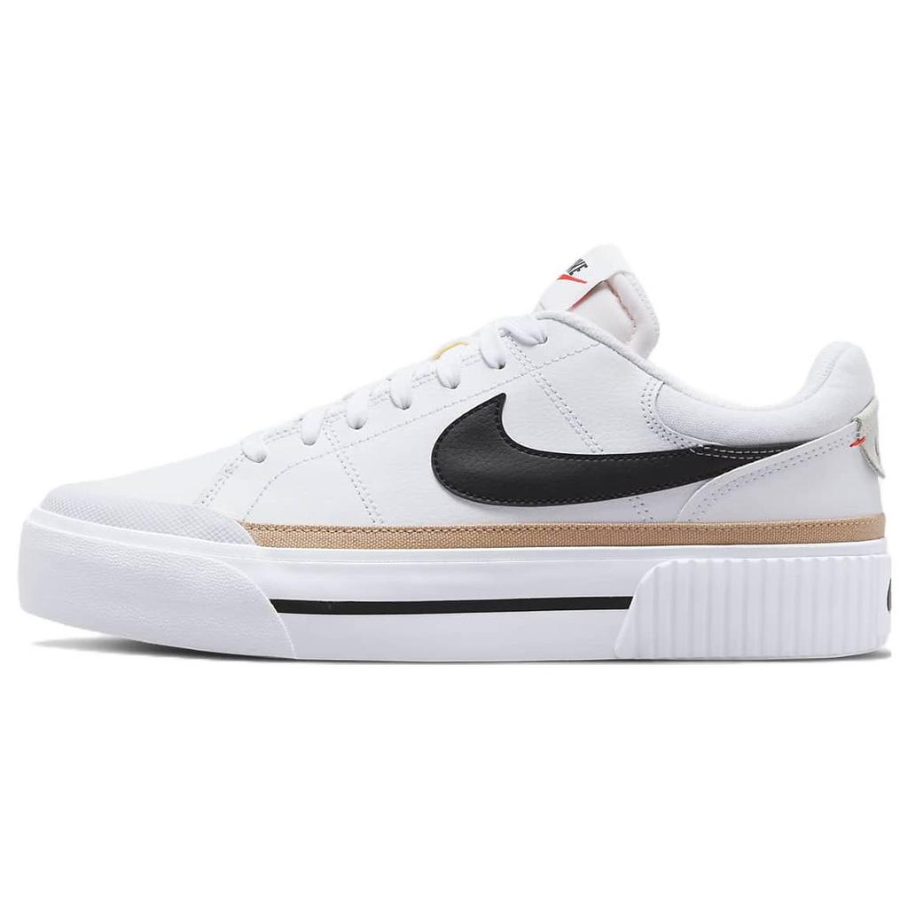 

Nike Court Legacy Lift White Hemp Women Sneakers DM7590-100 EU 37.5 белый/чёрный