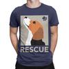Rescue Beagle Funny 100 Cotton Tshirt Beagle Tees Tops For Unisex