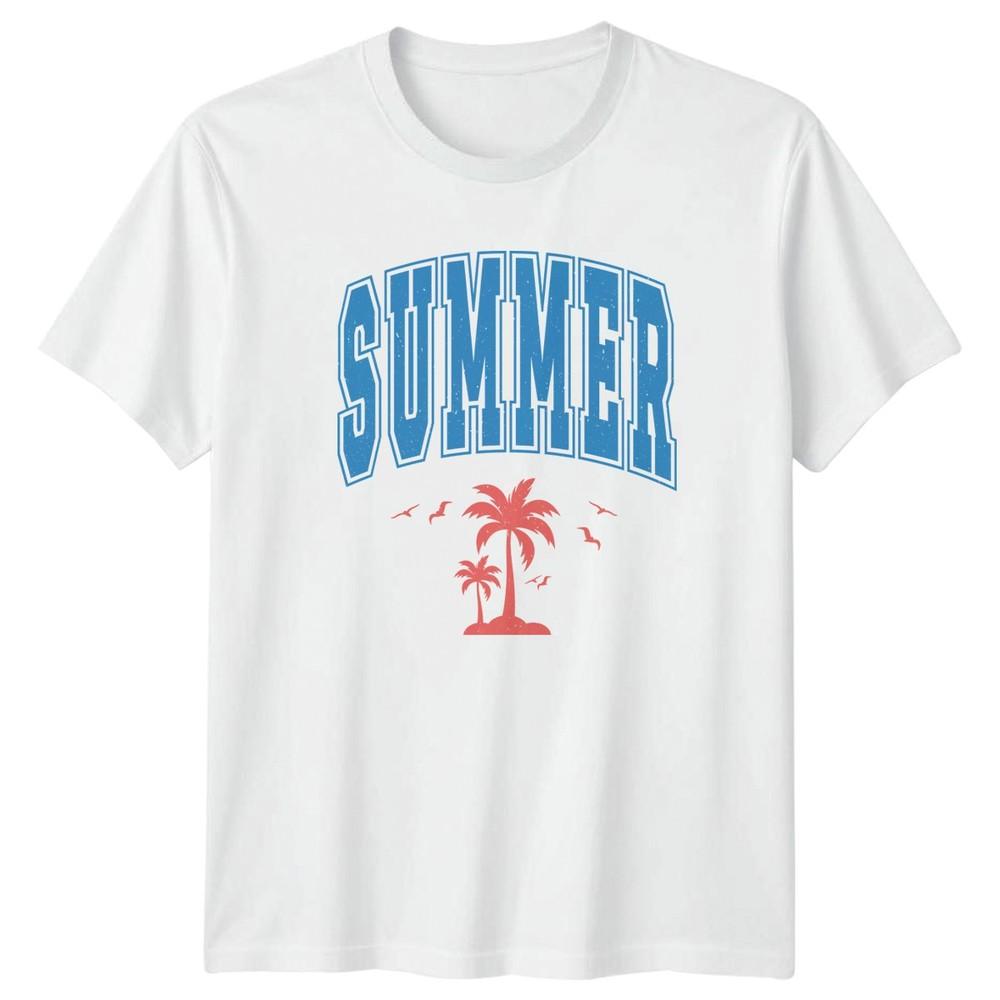 Summer Is Here Unisexs TShirt Beach Travel Gift For Her S
