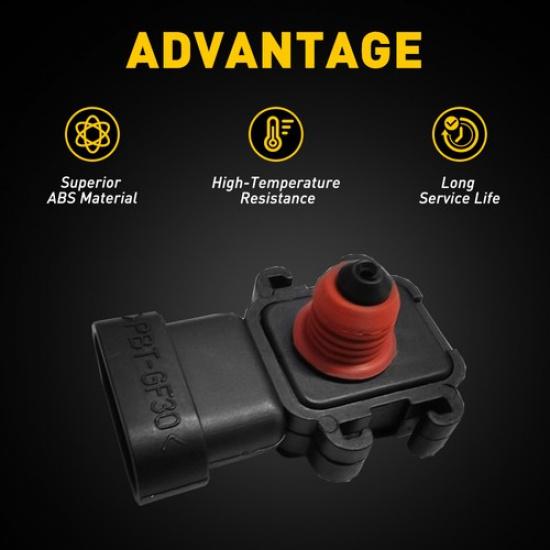 09359409 MAP Manifold Absolute Pressure Fit Sensor For Buick Cadillac CHEVROLET