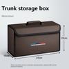 Car Leather Trunk Organizer Foldable Storage Box, For BMW Performance E46 E90 E60 E36 F90 M3 M5 E87 X3 X5 X6 G30 G32 Accessories EN0