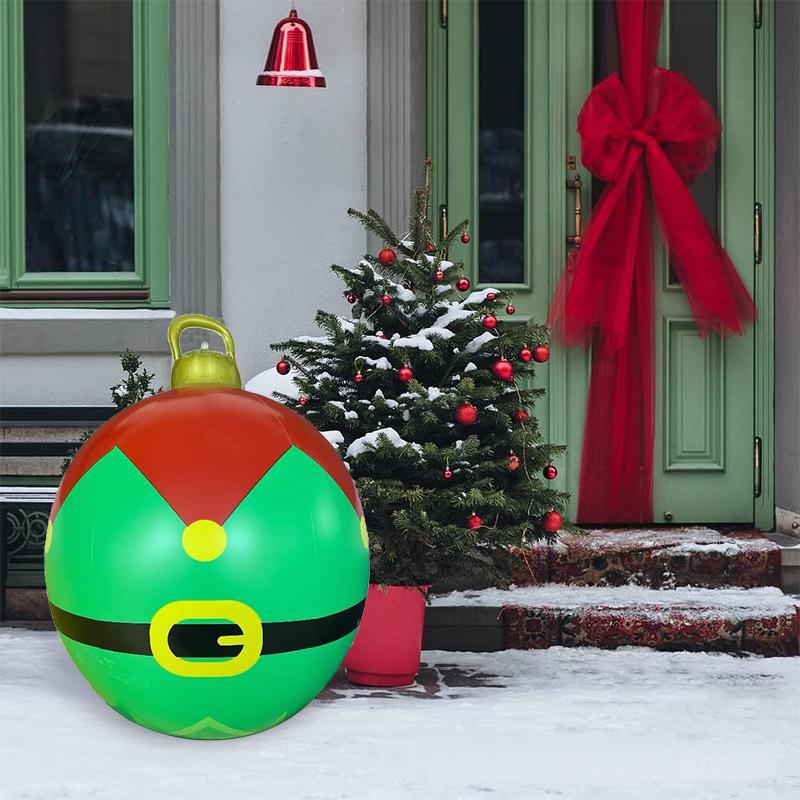 Christmas Decorations Outdoor Festival Venue Layout Festival Party Decoration 60cm Christmas Ball