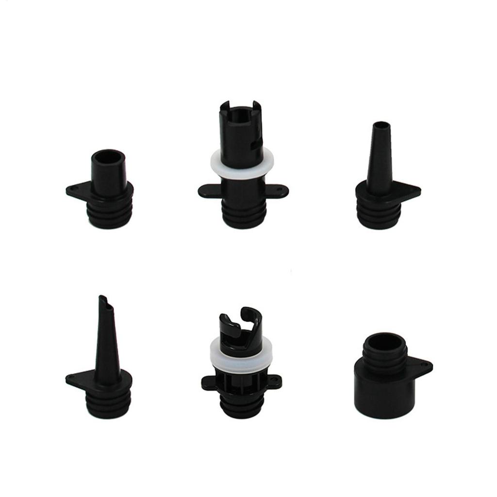 6Pcs Air Valve Adaptor for SUPBoard Inflatable Pump Adapter Paddle Boat Kayak Air Valve Pump Connector Tire Air Compressor Kits