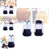 Adorable Koshi Torako Cosplay Sailor Dress For Women In White With Accessories