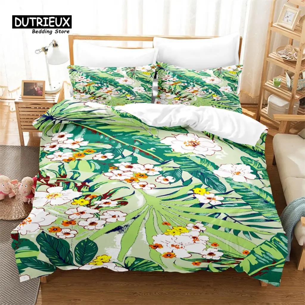 

Bedding Three-Piece, Three-Piece Digital Printing Kit Bedding Floral Flower Decoration 70 * 133