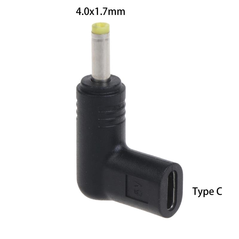 Type-C to DC 5V Power Plug for Computer Power Supply Adapter Converter 90 Degree Angel