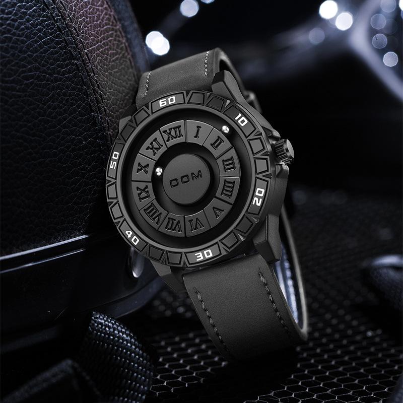 CQ268 Fashionable Men watch magnetic ball suspension cool creative concept waterproof quartz watchwatches for man