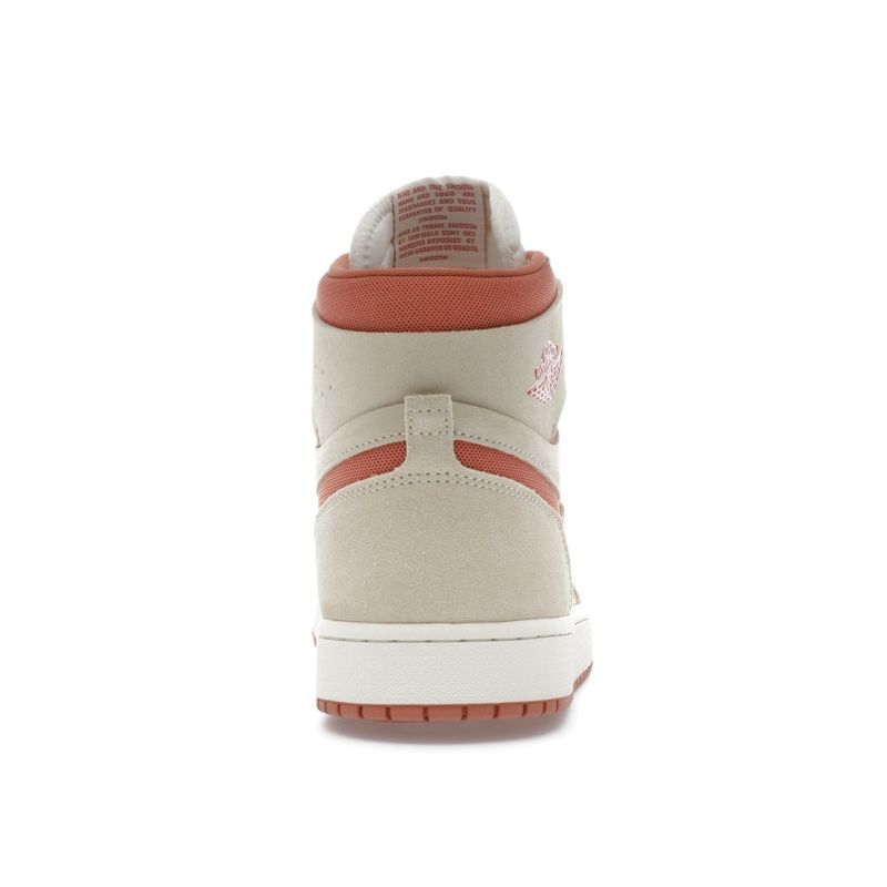 Air Jordan 1 High Zoom Comfort 2 Sail Burnt Sunrise Men Sneakers Cream Terra-Blush DV1307-102